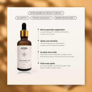 Huile à Barbe - Musc - 50ml